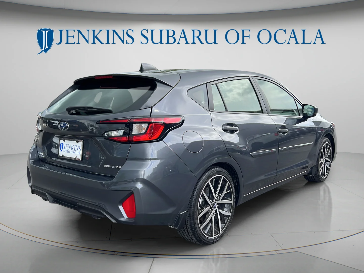 Used 2025 Magnetite Gray Metallic Subaru Sport image 3