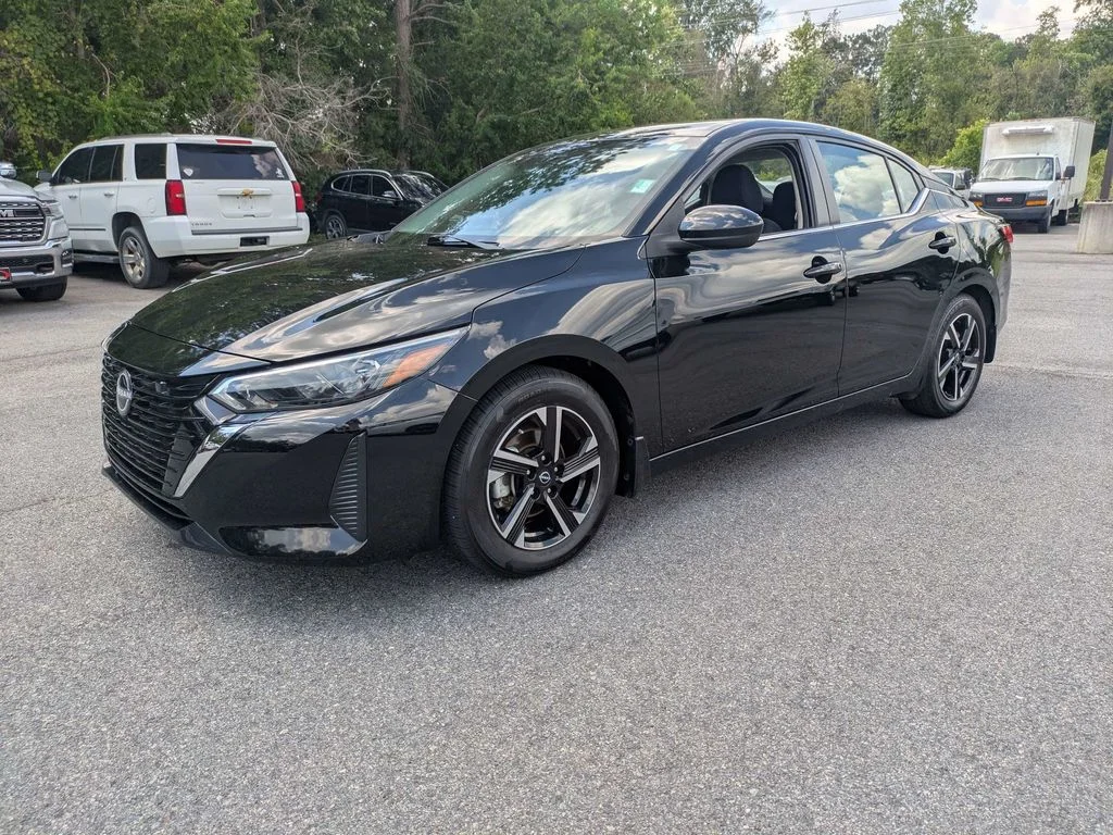 Used 2025 Black Nissan SV image 8