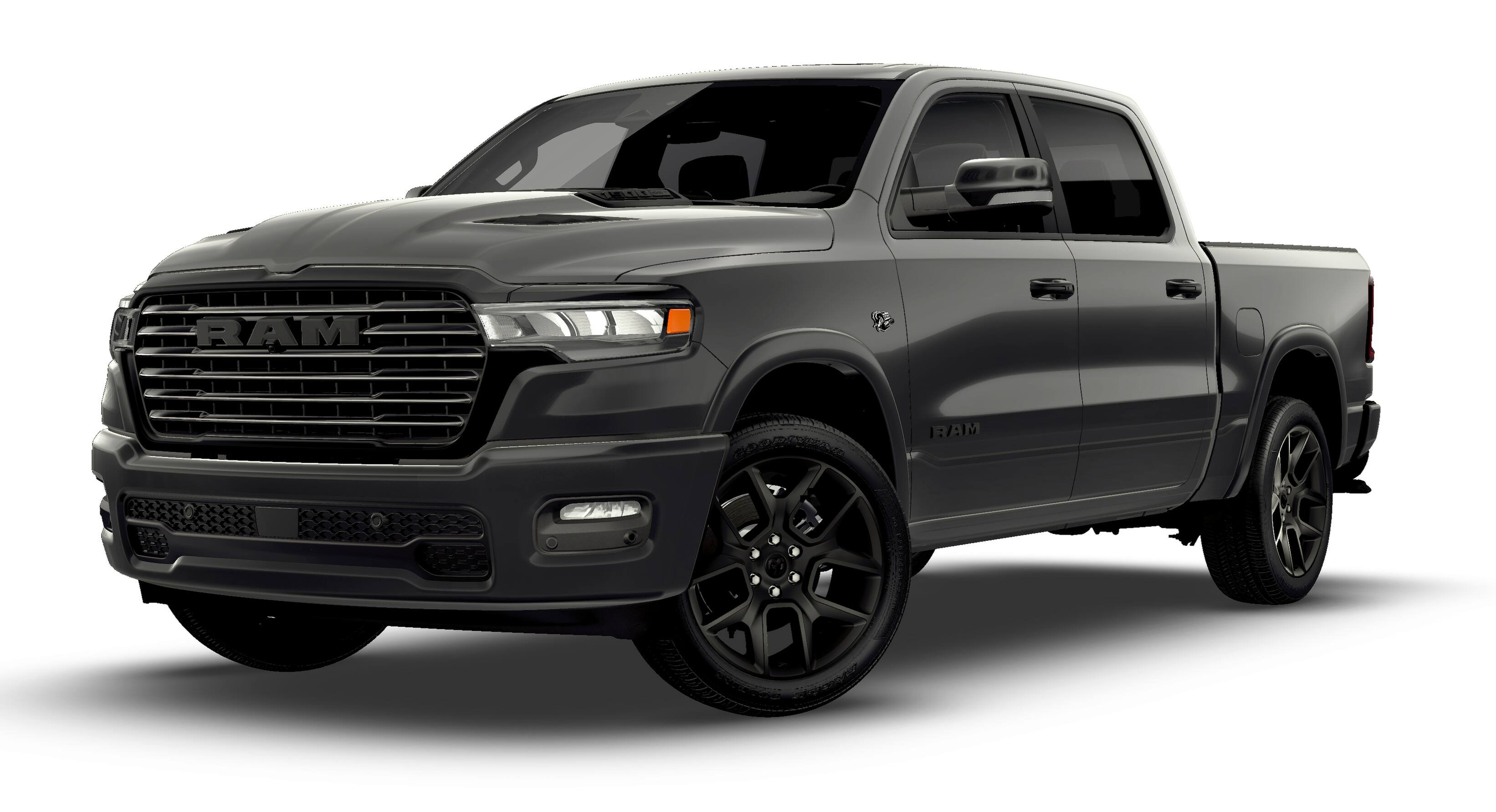 New 2026 Granite Crystal Metallic Clear-Coat Exterior Paint RAM LARAMIE image 13