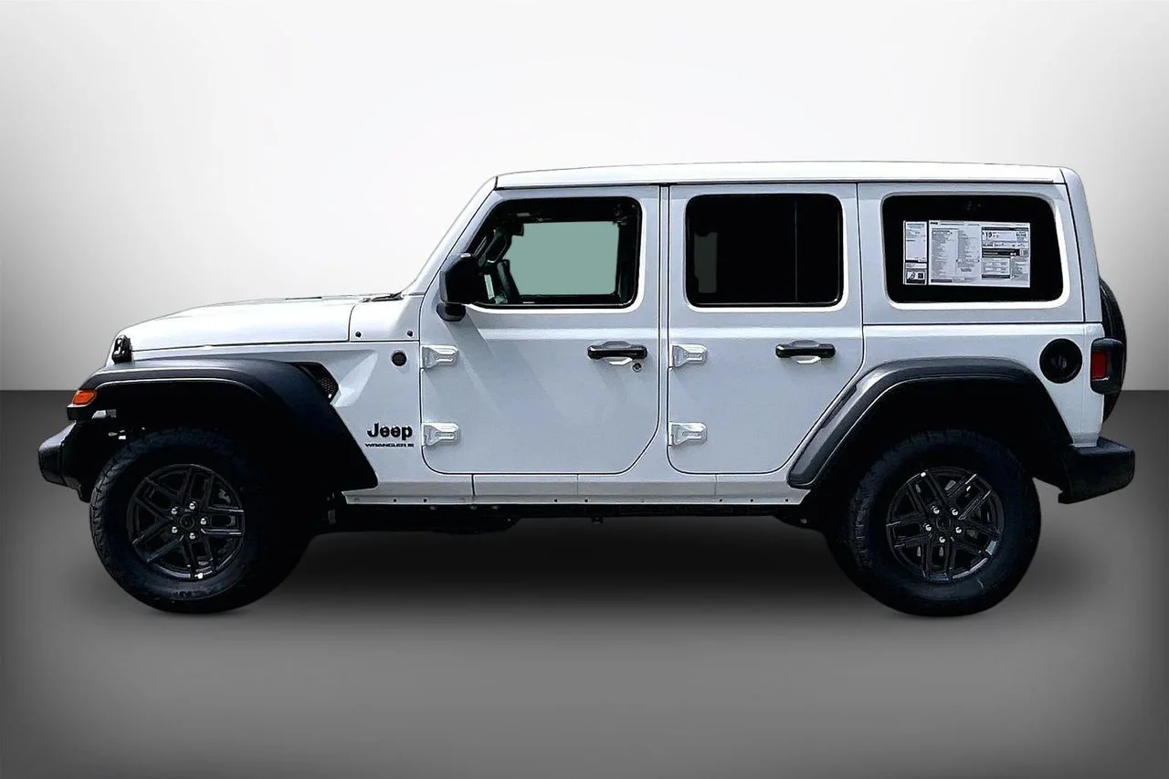 New 2026 Bright White Clearcoat Jeep Sport S image 5