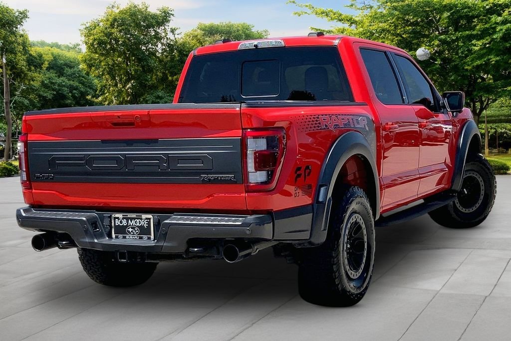 Used 2021 Orange Ford Raptor image 6