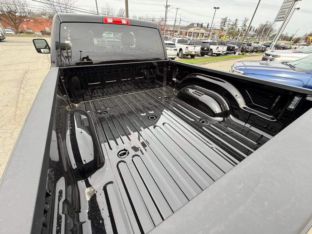 New 2026 Diamond Black Crystal Pearlcoat RAM Tradesman image 8