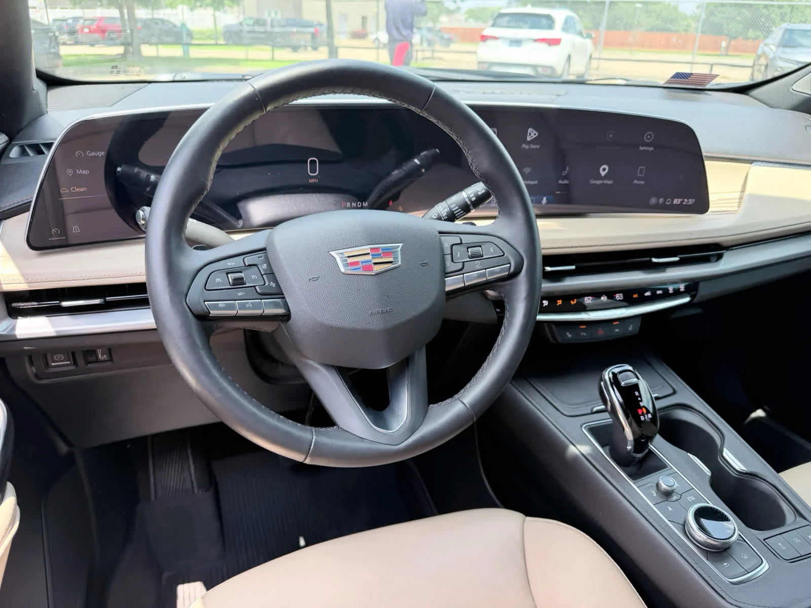 Used 2024 Stellar Black Metallic Cadillac Premium Luxury image 13