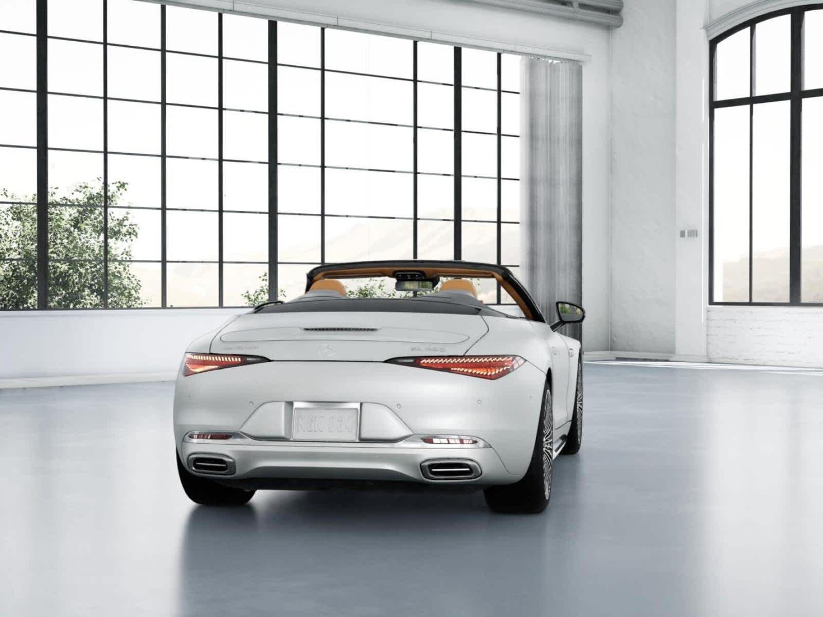 New 2027 MANUFAKTUR Moonlight White Magno Mercedes-Benz Maybach SL 680 Monogram Series image 23