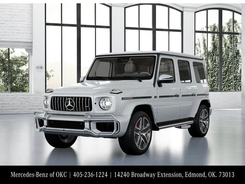 New 2027 MANUFAKTUR Moonlight White Metallic Mercedes-Benz AMG® G 63 SUV image 82