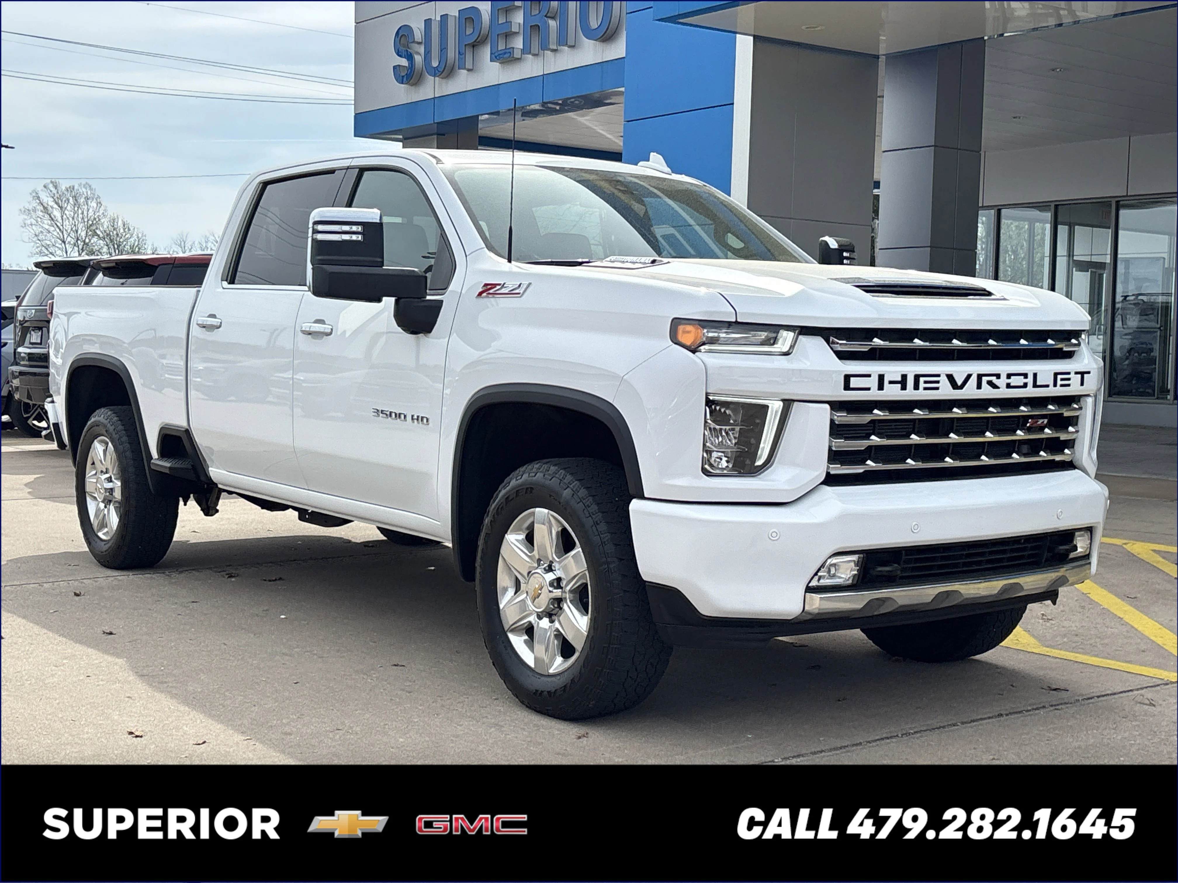 Used 2022 Summit White Chevrolet LTZ 4WD image 1