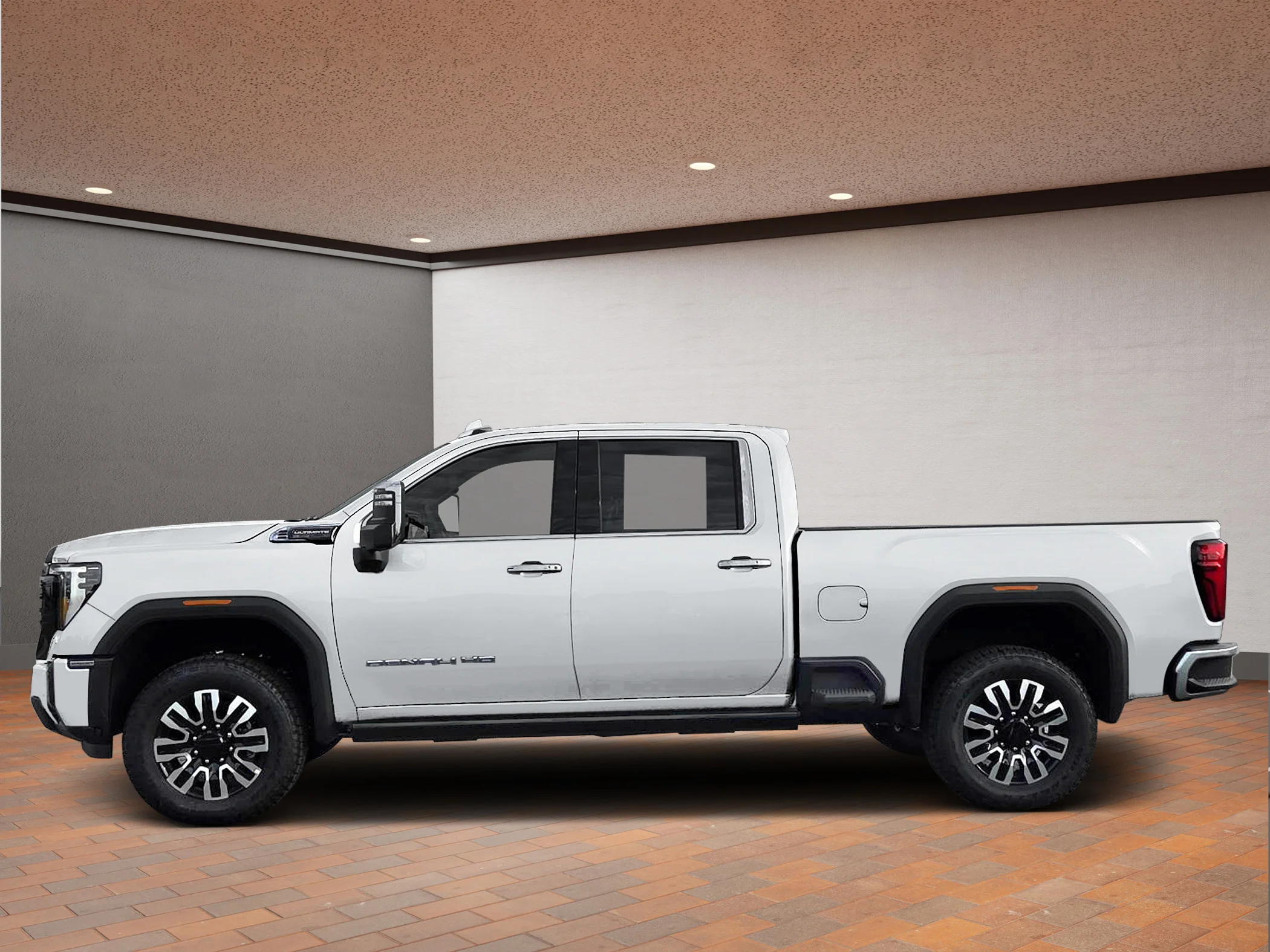 New 2026 White GMC Crew Cab Standard Box 4-Wheel Drive Denali Ultimat image 2