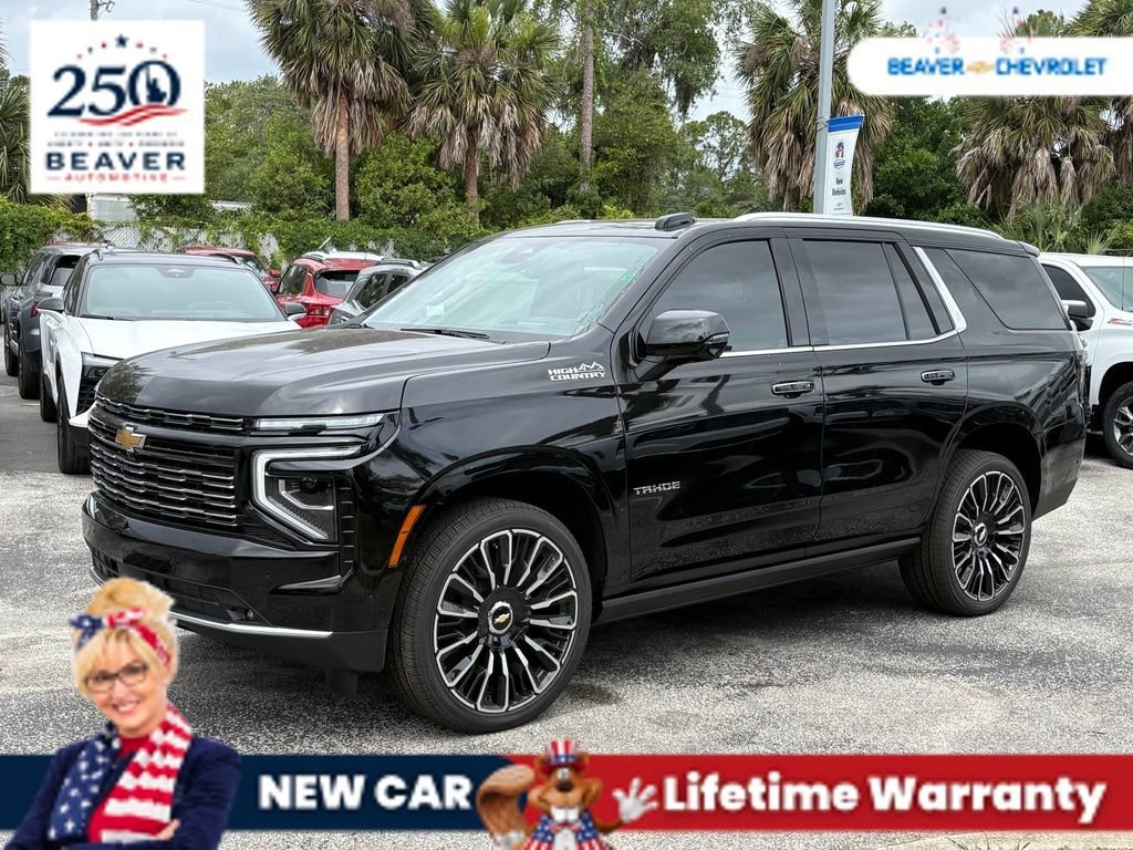 New 2026 Black Chevrolet High Country image 1