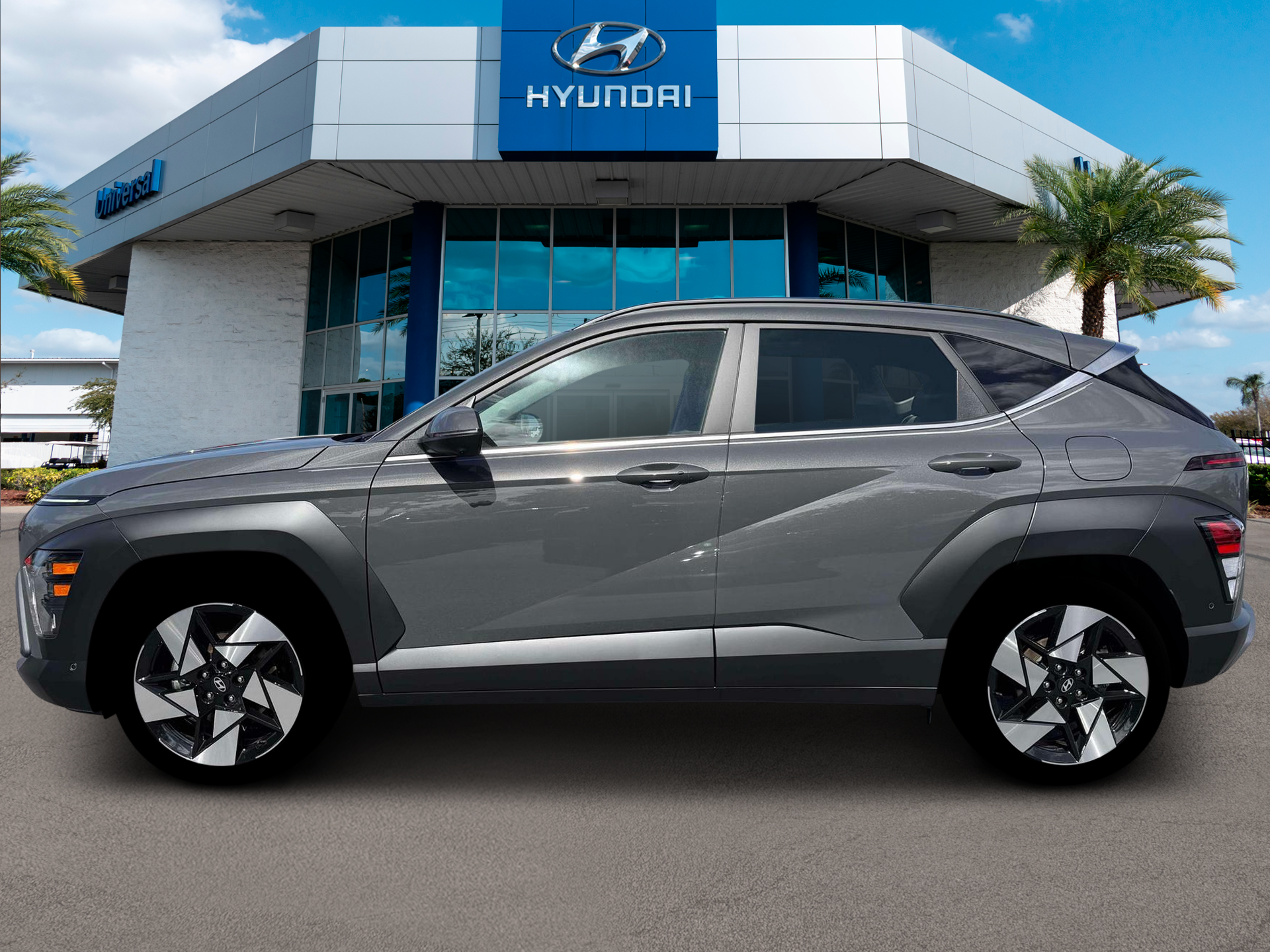 New 2026 Gray Hyundai Limited FWD image 3