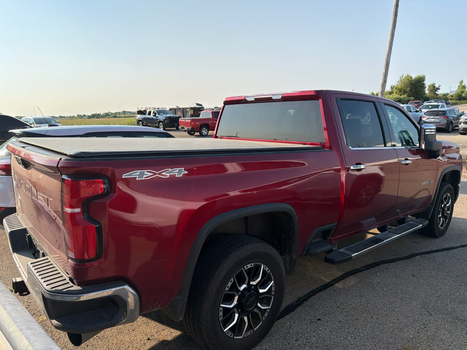 Used 2024 Radiant Red Tintcoat Chevrolet LTZ image 4