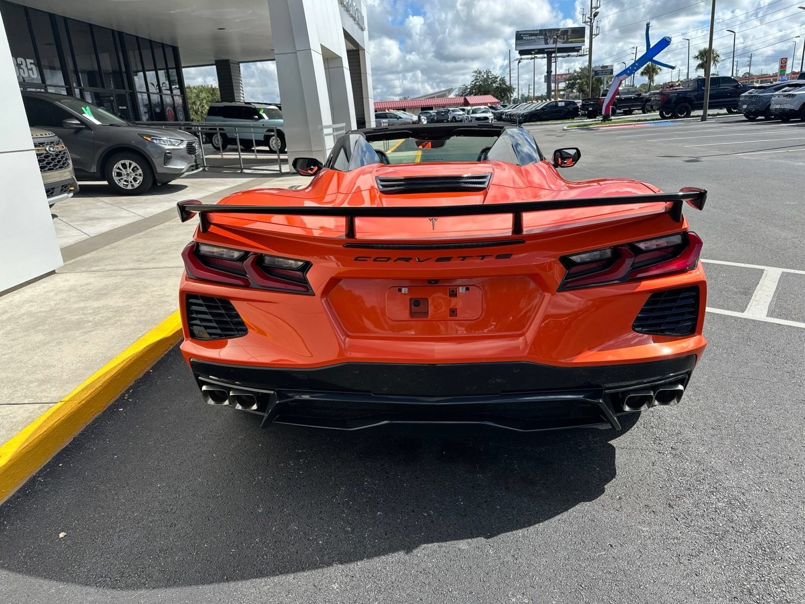 Used 2025 Sebring Orange Tintcoat Chevrolet Stingray image 5