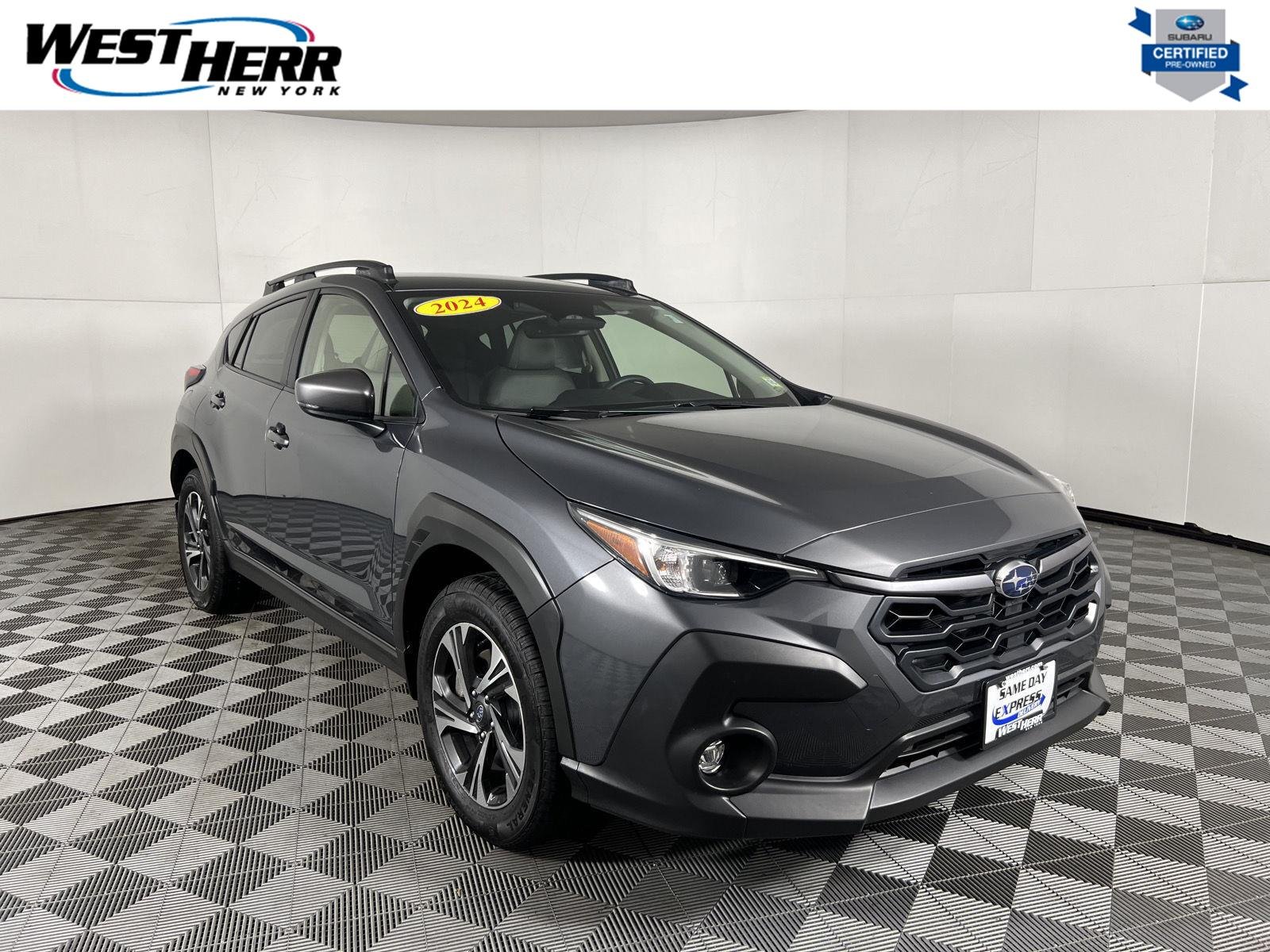 Certified Used 2024 Magnetite Gray Metallic Subaru Premium image 1