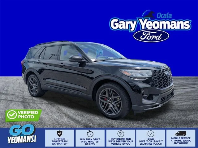 New 2026 Agate Black Metallic Ford ST image 1