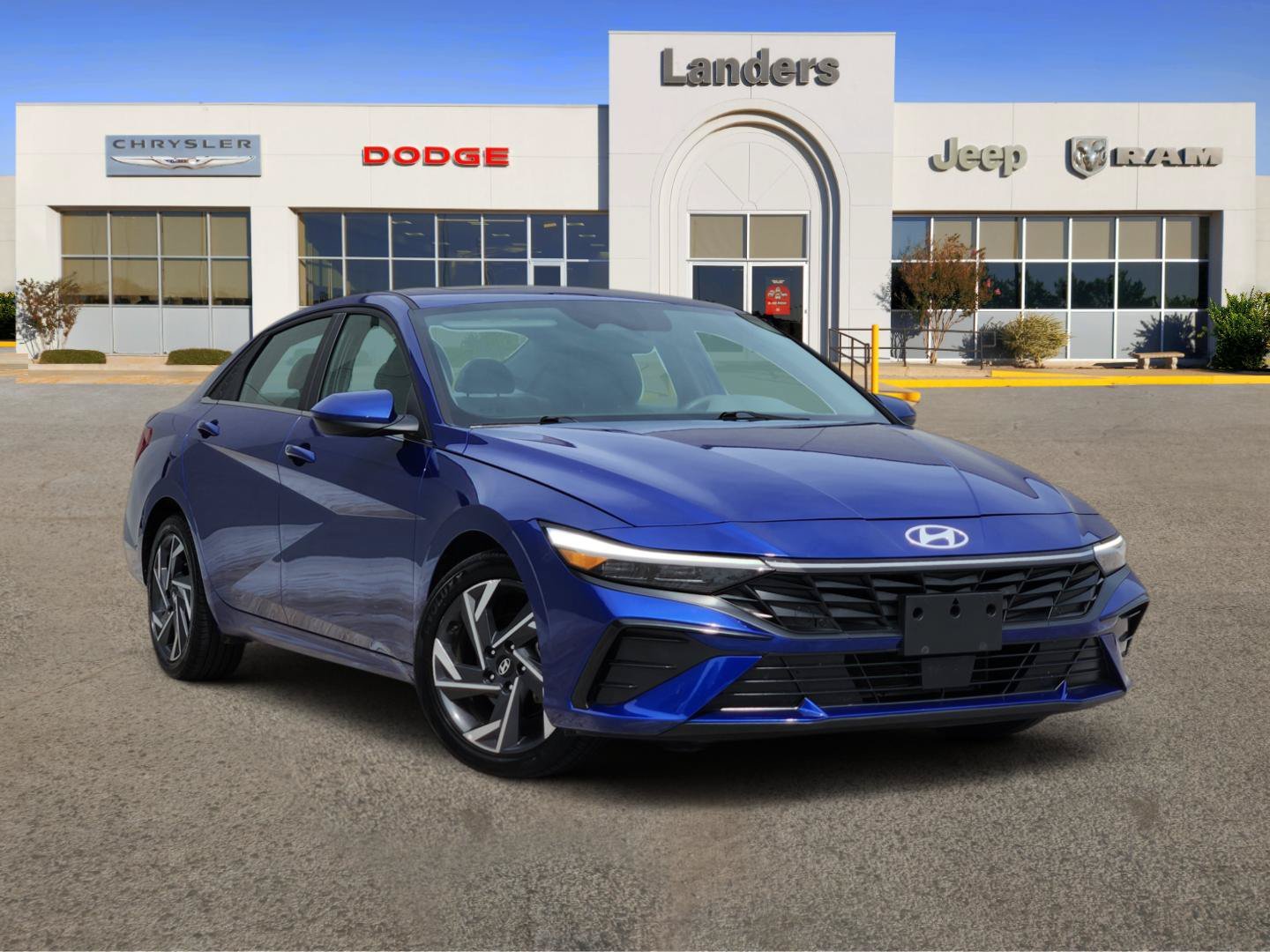 Used 2025 Intense Blue Hyundai SEL Convenience image 1