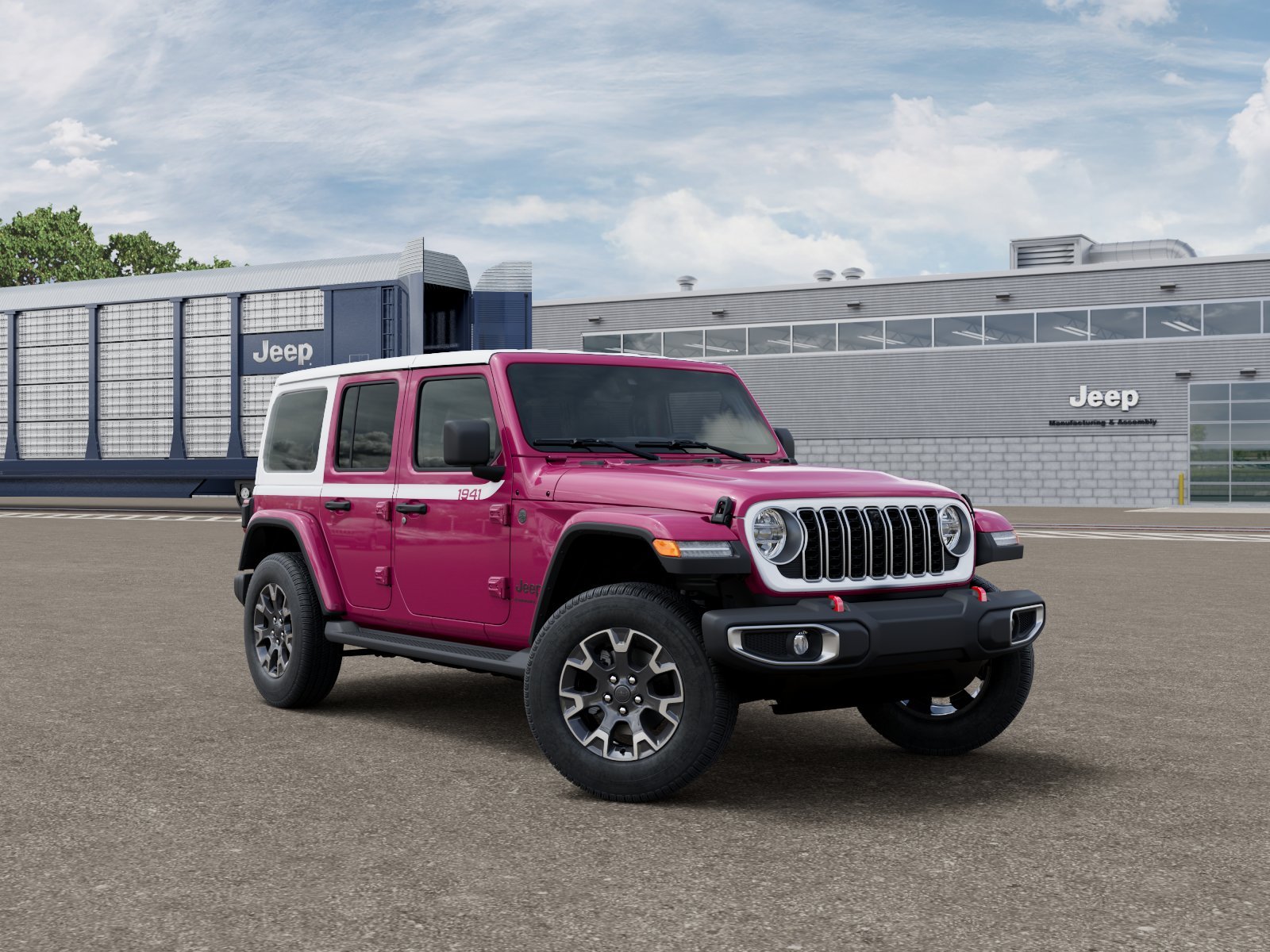 New 2026 Tuscadero Pearl-Coat Exterior Paint Jeep Sahara image 3