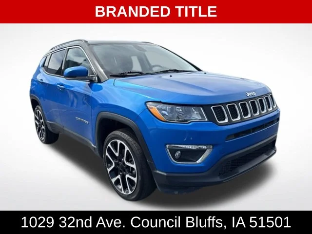 Used 2018 Blue Jeep Limited image 1