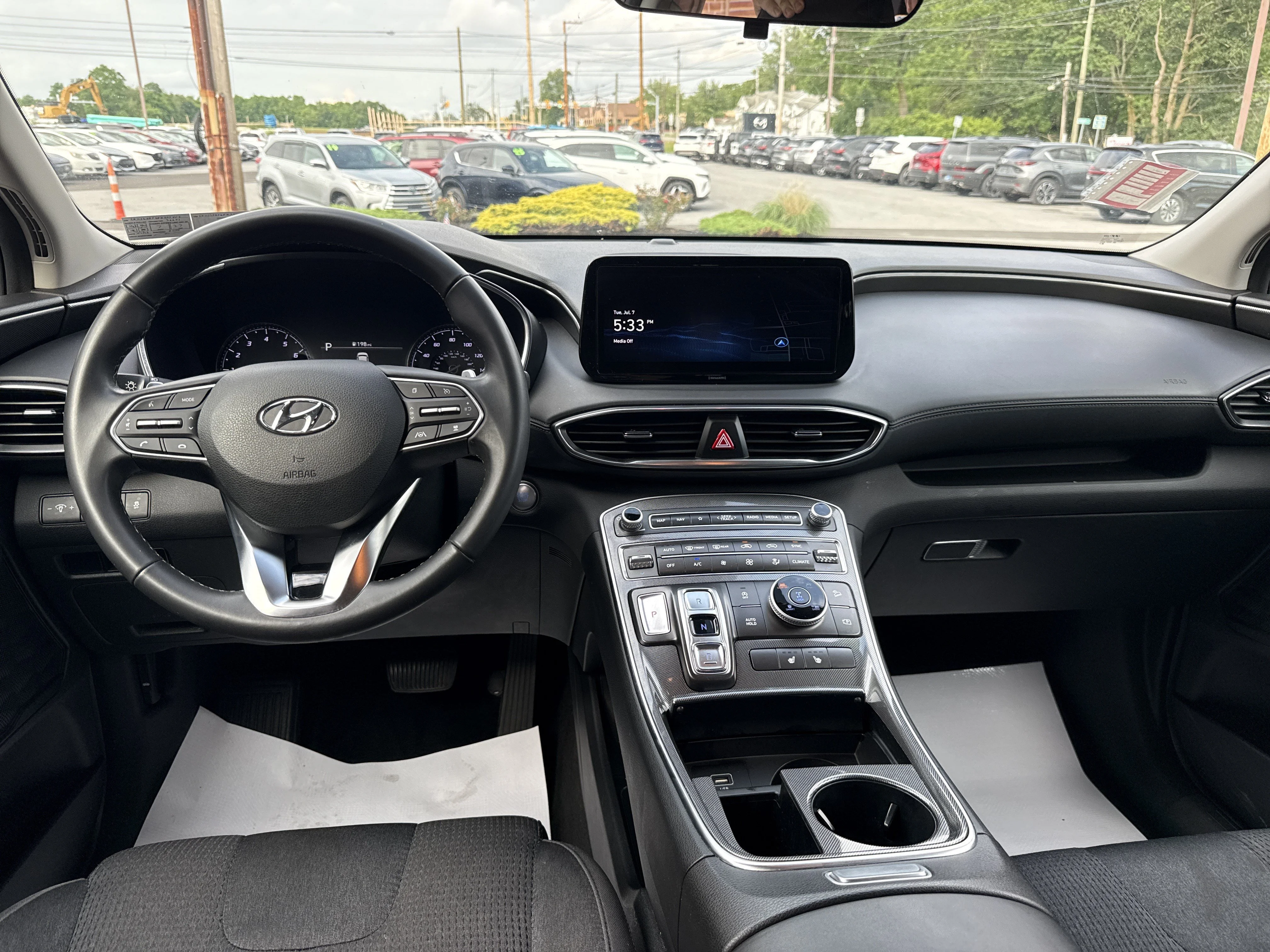 Used 2023 Serenity White Pearl Hyundai SEL image 14