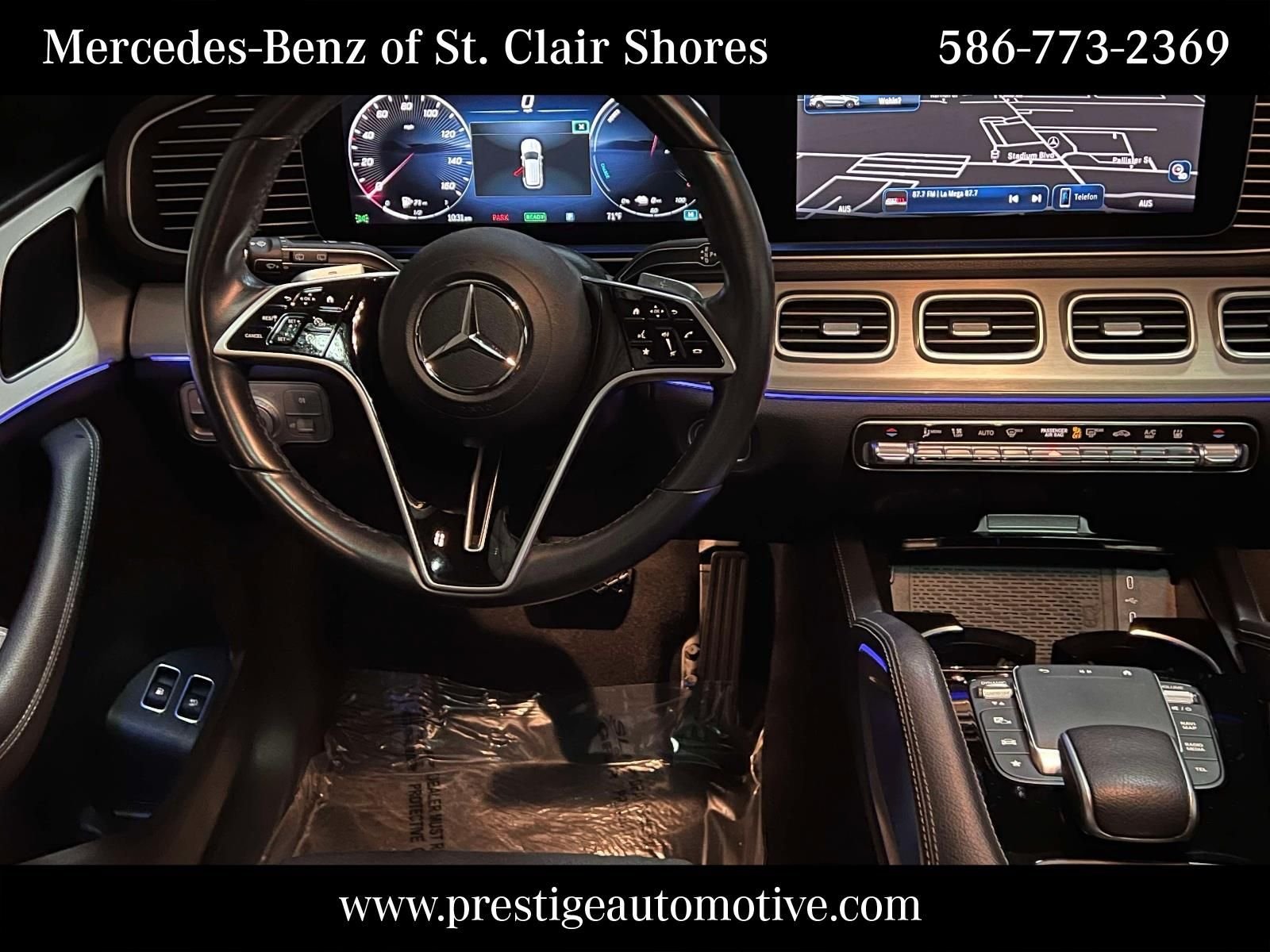 Certified Used 2024 Blue Mercedes-Benz GLE 450e image 13
