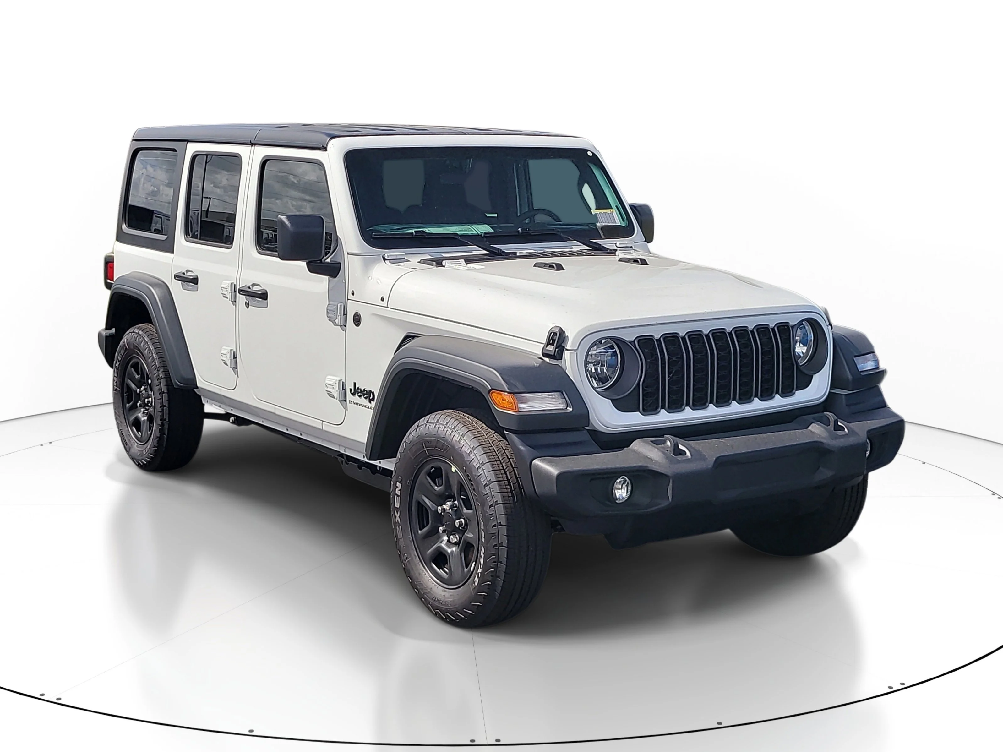 New 2026 Bright White Clearcoat Jeep Sport image 1