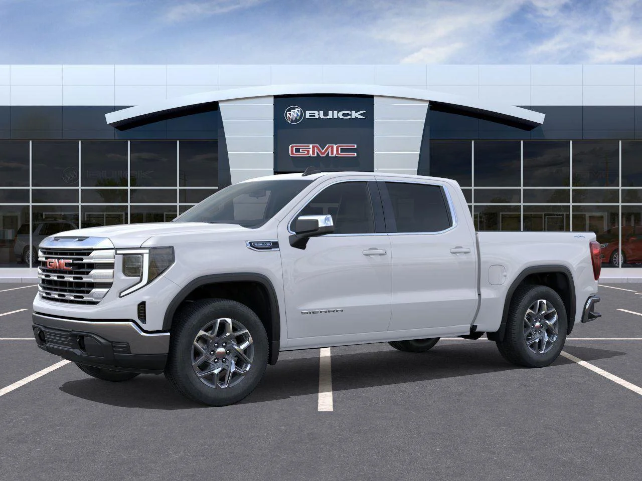 New 2026 Summit White GMC SLE image 2