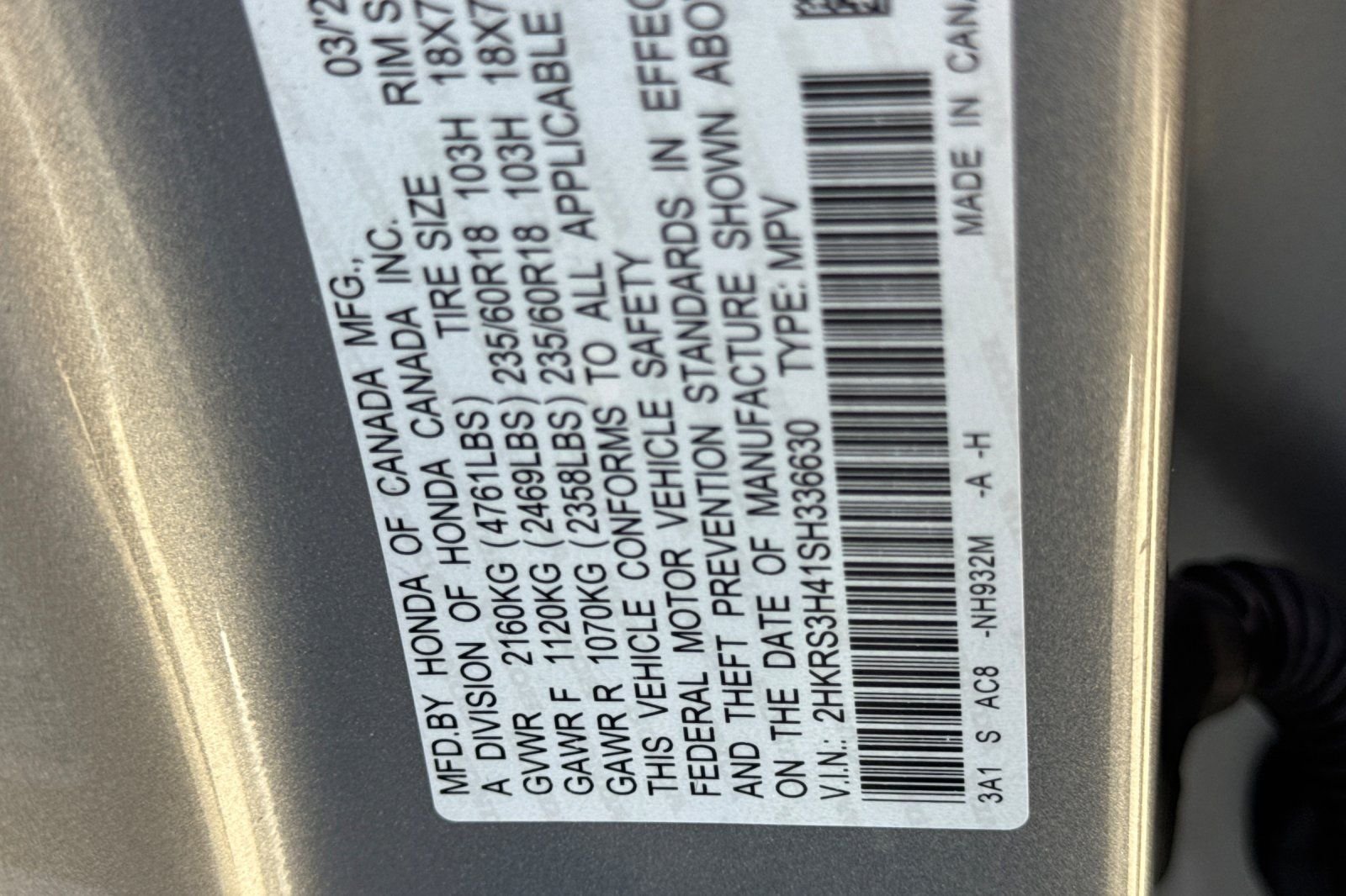Used 2025 sparkle silver alloy metallic Honda EX image 34