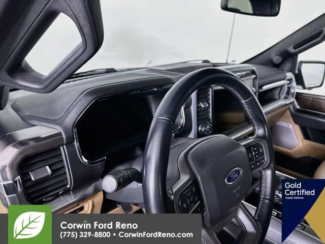 Used 2021 Oxford White Ford Lariat image 12