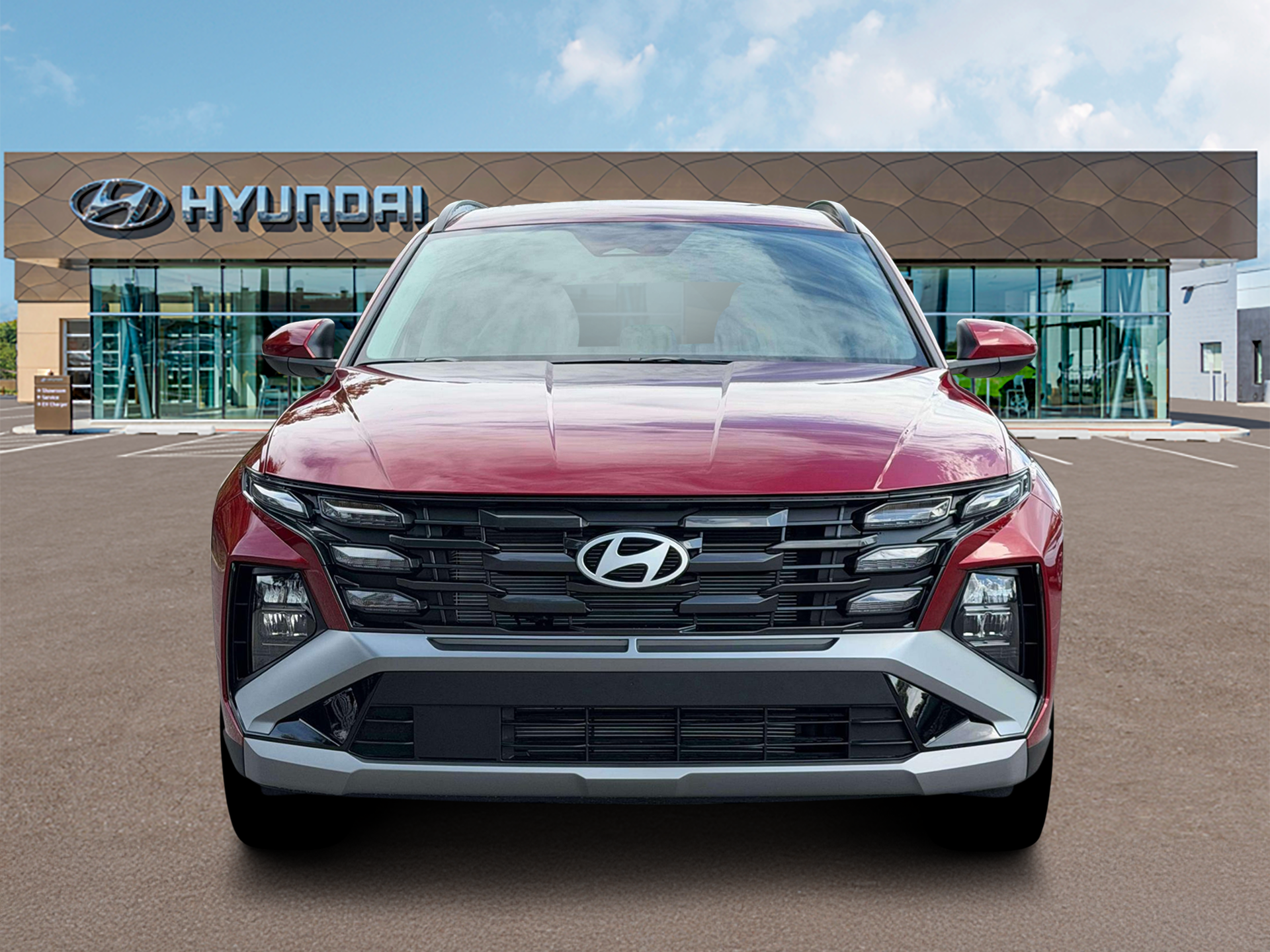 New 2026 Ultimate Red Hyundai SEL Plus AWD image 12