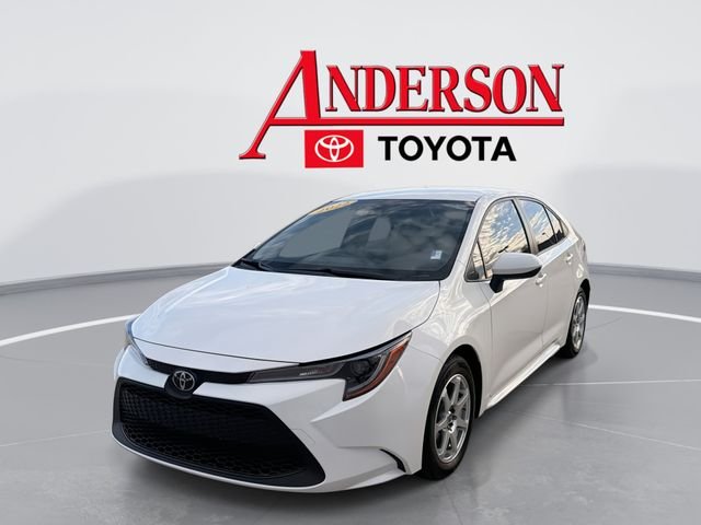 Certified Used 2022 White Toyota LE image 1