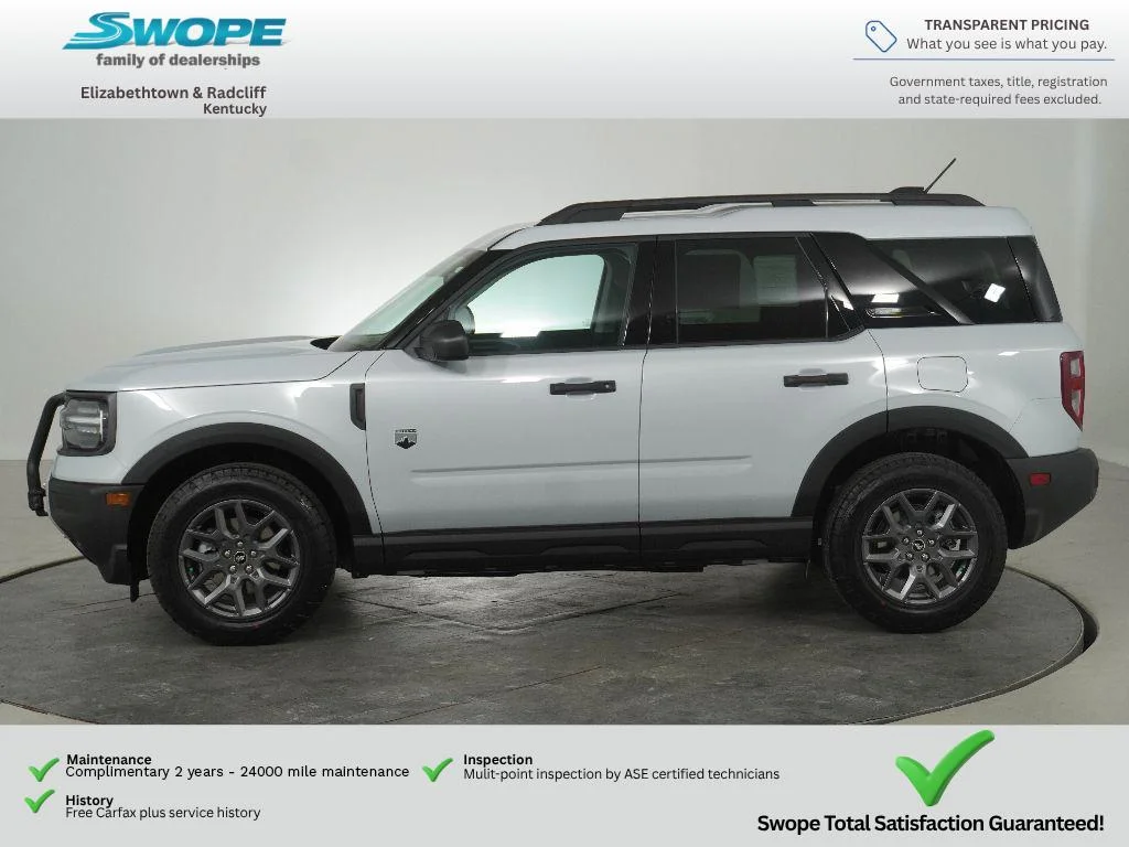 New 2026 SPACE WHITE METALLIC Ford Big Bend image 9