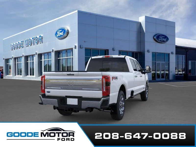 New 2026 Star White Metallic Tri-Coat Ford F-350® King Ranch® image 8