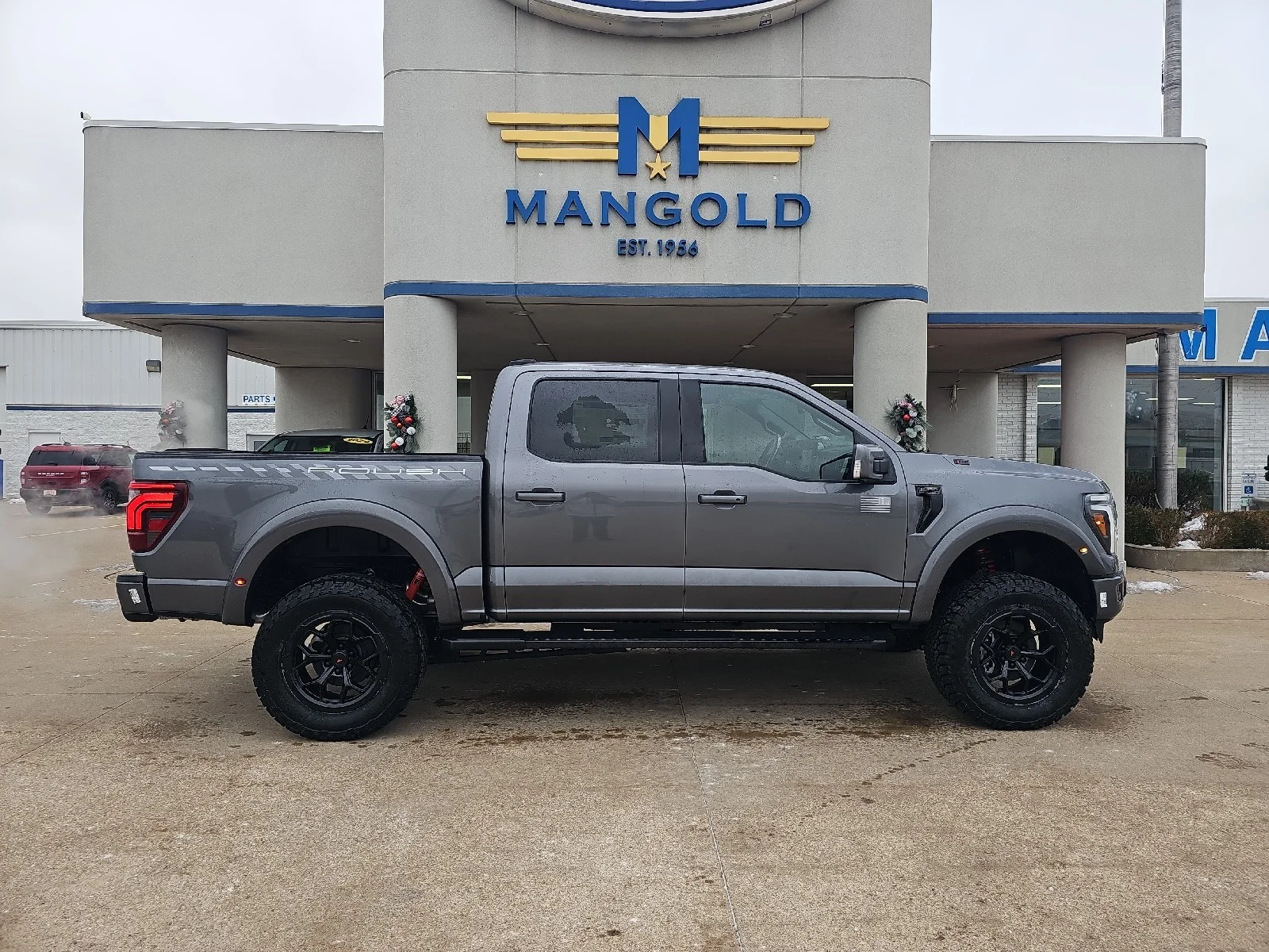 New 2025 Carbonized Gray Metallic Ford Lariat® image 1