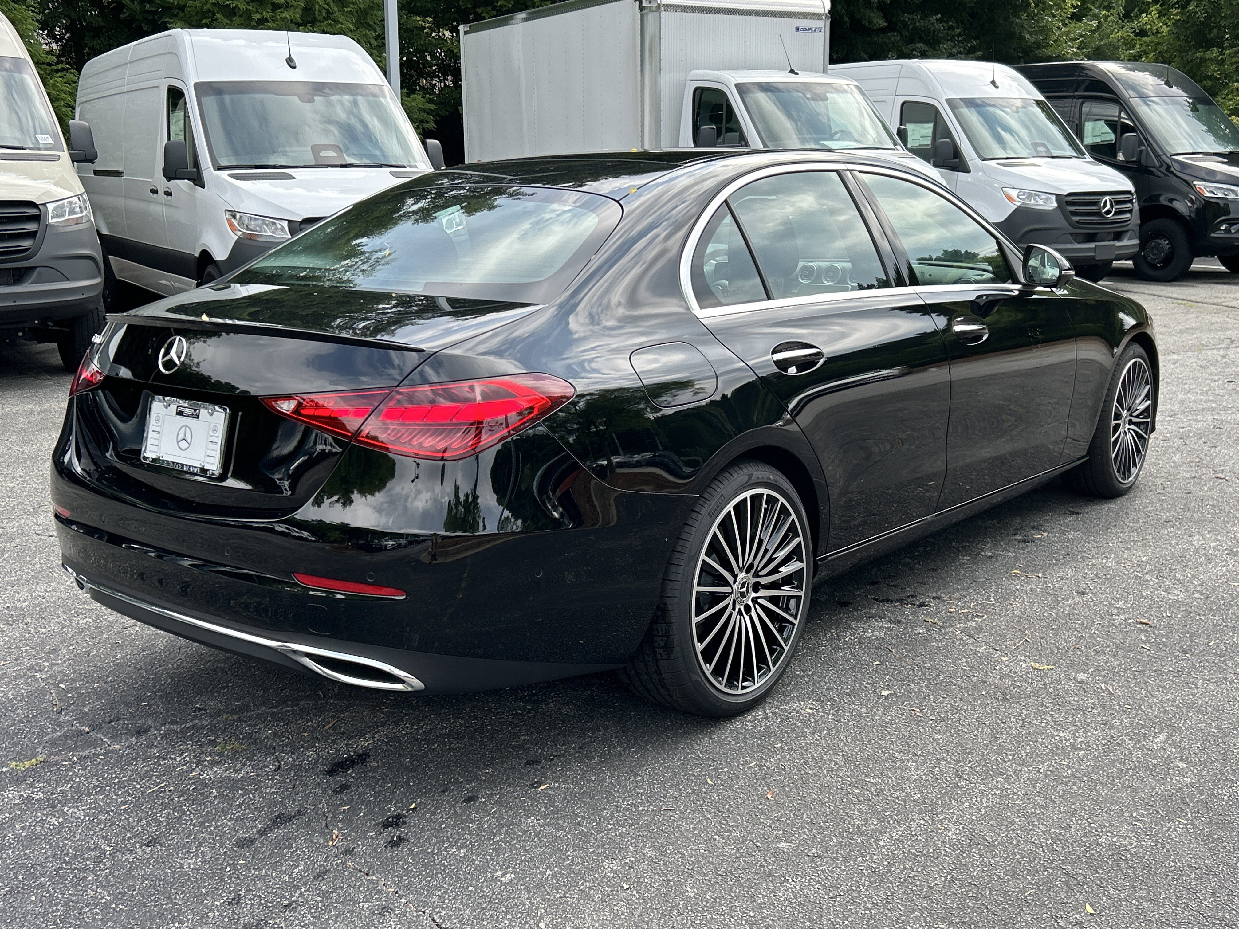 New 2026 Black Mercedes-Benz C 300 Sedan image 6