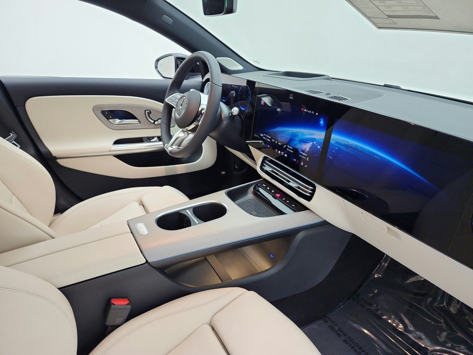 New 2027 Polar White Mercedes-Benz CLA 250+ Electric RWD image 15