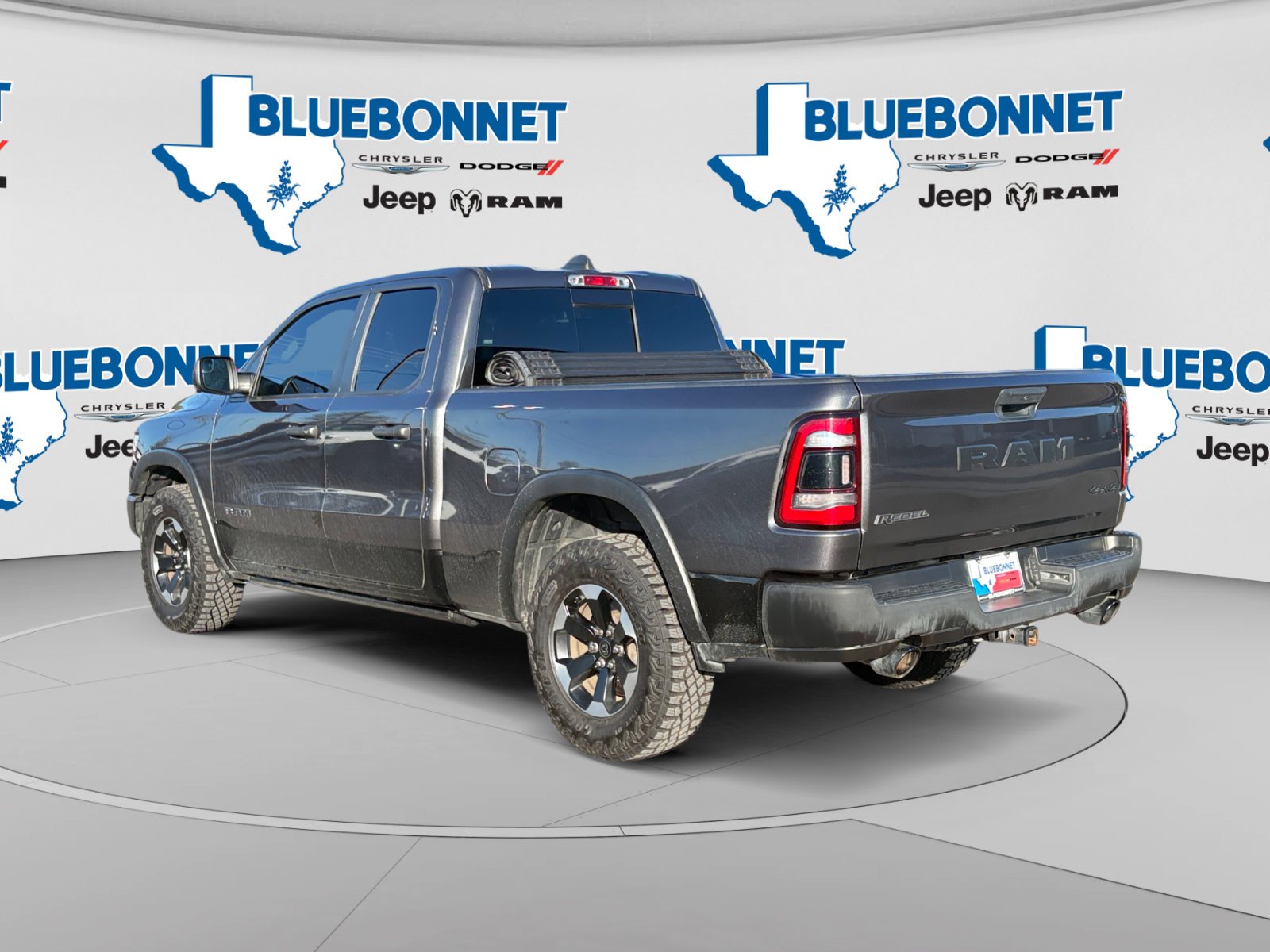Used 2021 Granite Crystal Metallic Clearcoat Ram Rebel image 7
