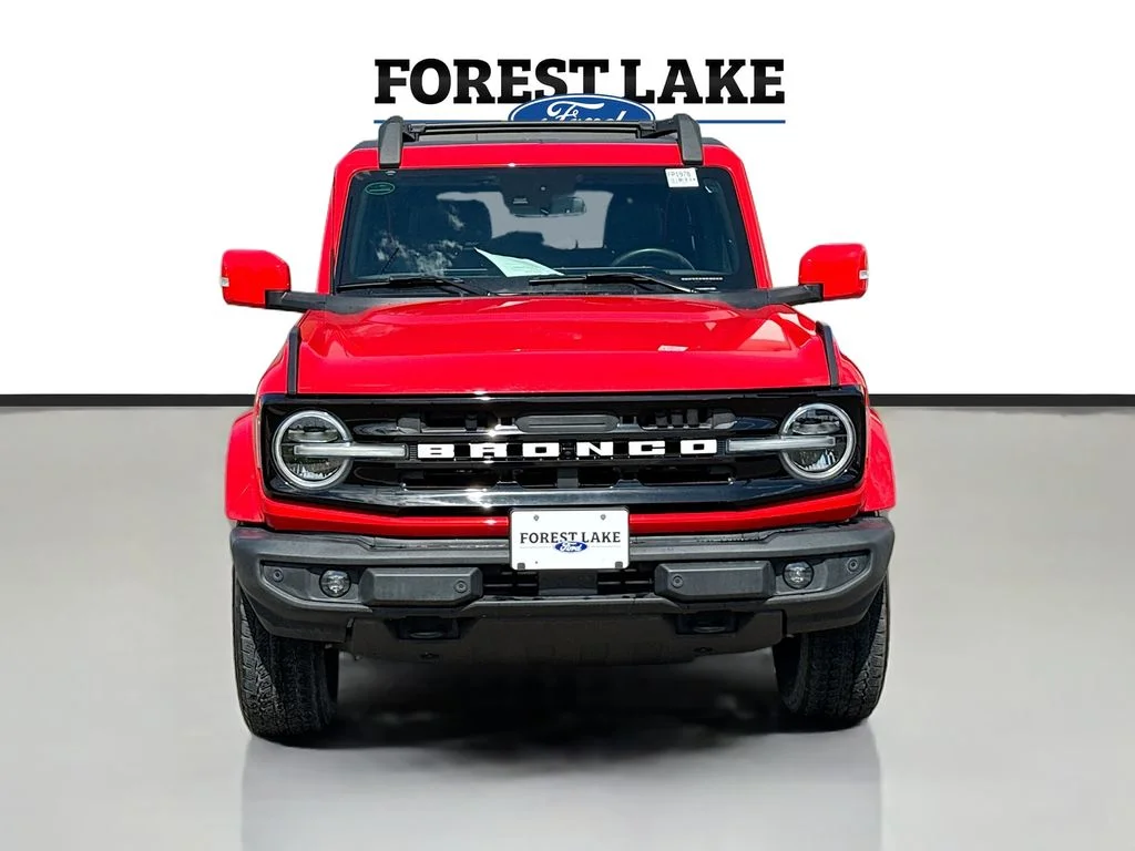 Used 2023 Ford Bronco 2-Door Outer Banks with VIN 1FMDE5AP7PLB69674 for sale in Forest Lake, Minnesota