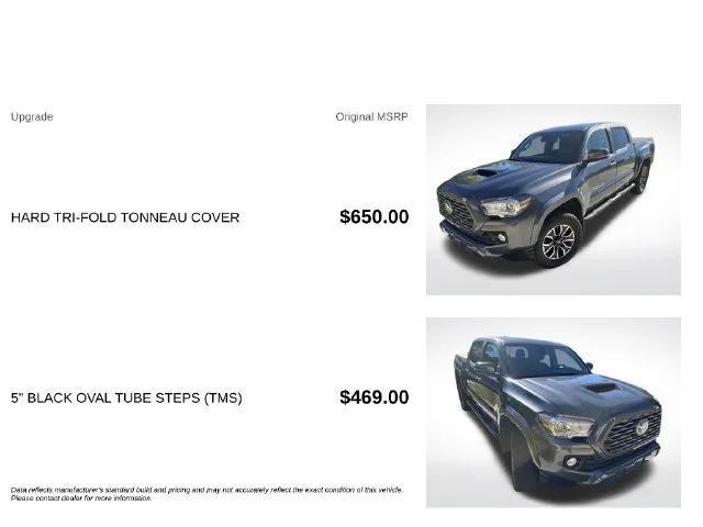 Used 2021 Gray Toyota TRD Sport image 3