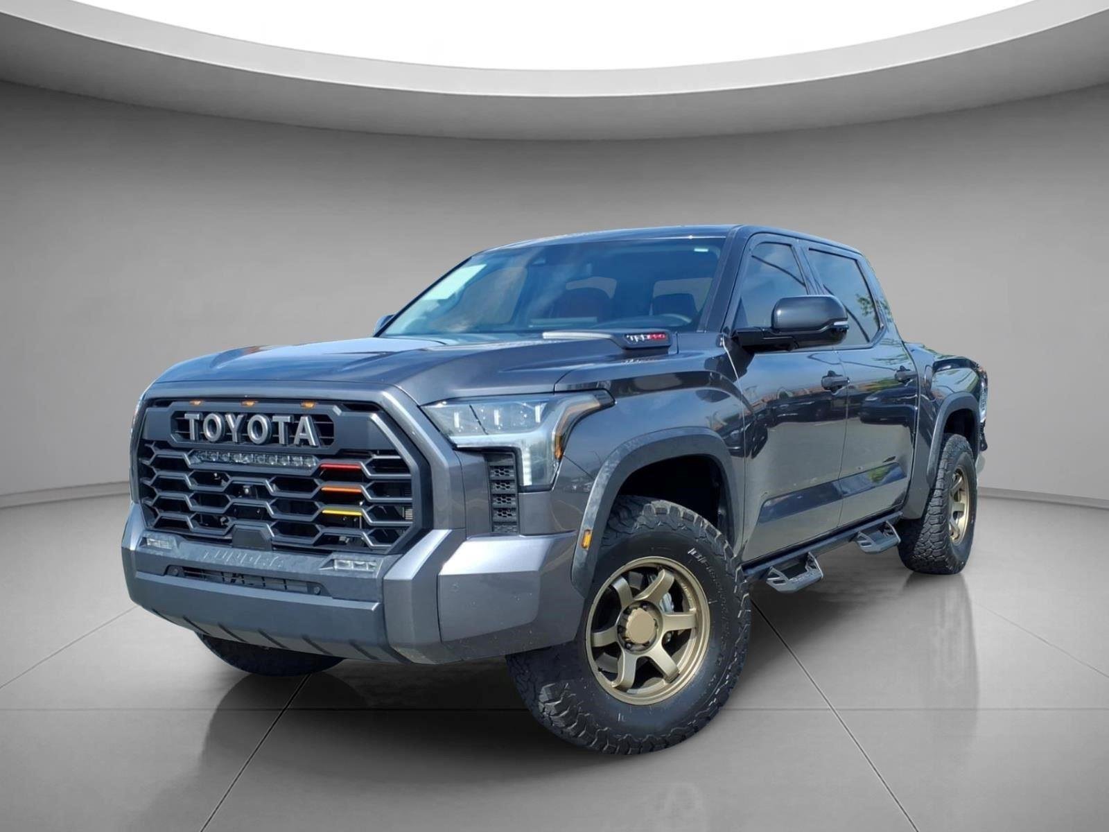 Used 2023 Magnetic Gray Metallic Toyota TRD Pro HV image 1