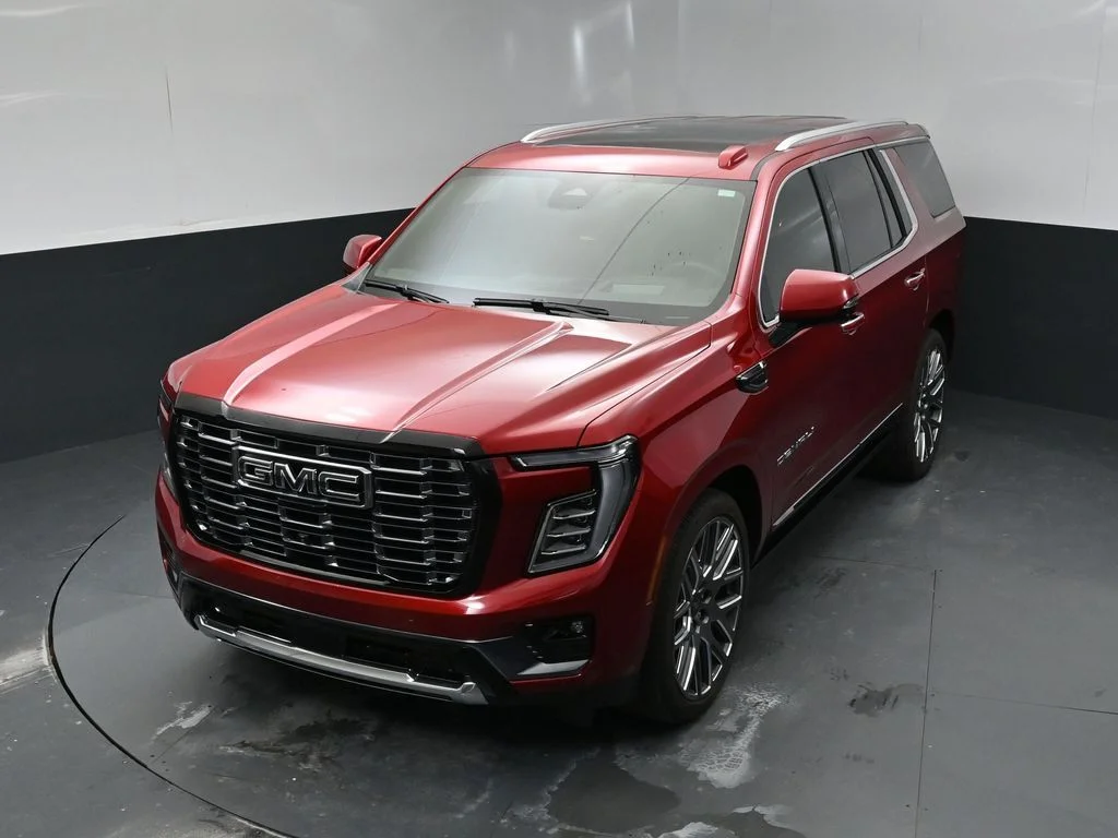 Used 2025 Volcanic Red GMC Denali Ultimate image 42