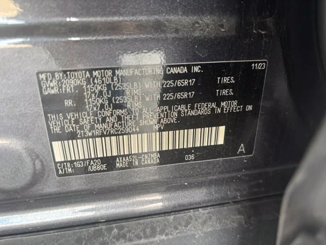 Used 2024 Gray Toyota XLE image 14