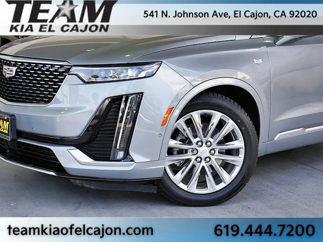 Used 2023 Silver Cadillac Premium Luxury image 3