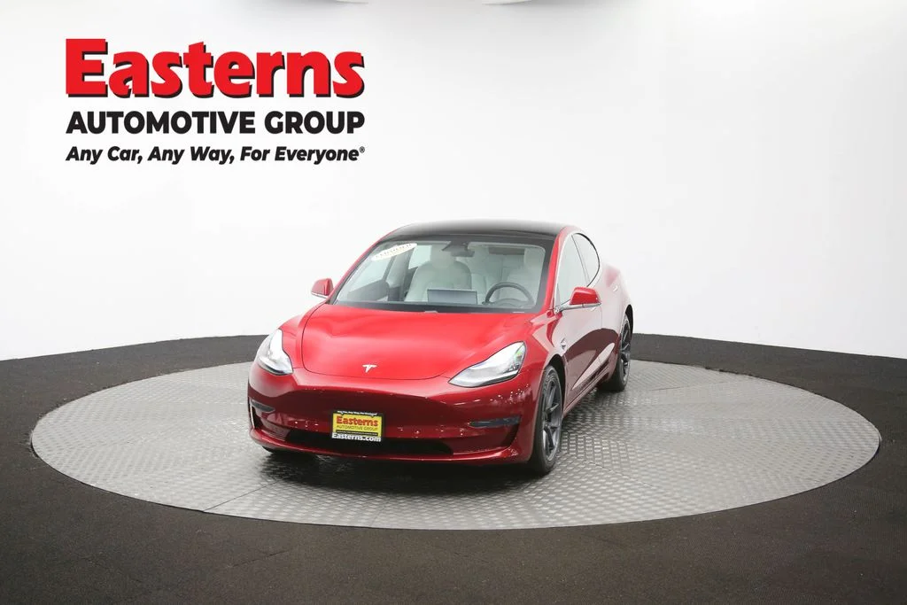 Used 2019 Red Tesla Standard image 50