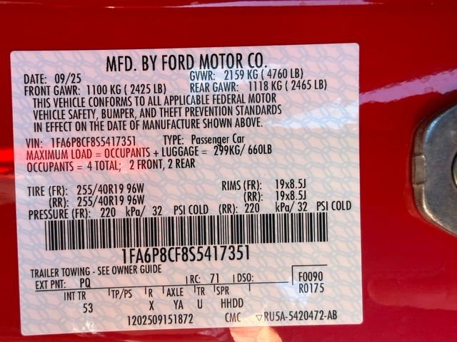 2025 Ford Mustang GT Premium - Photo 44