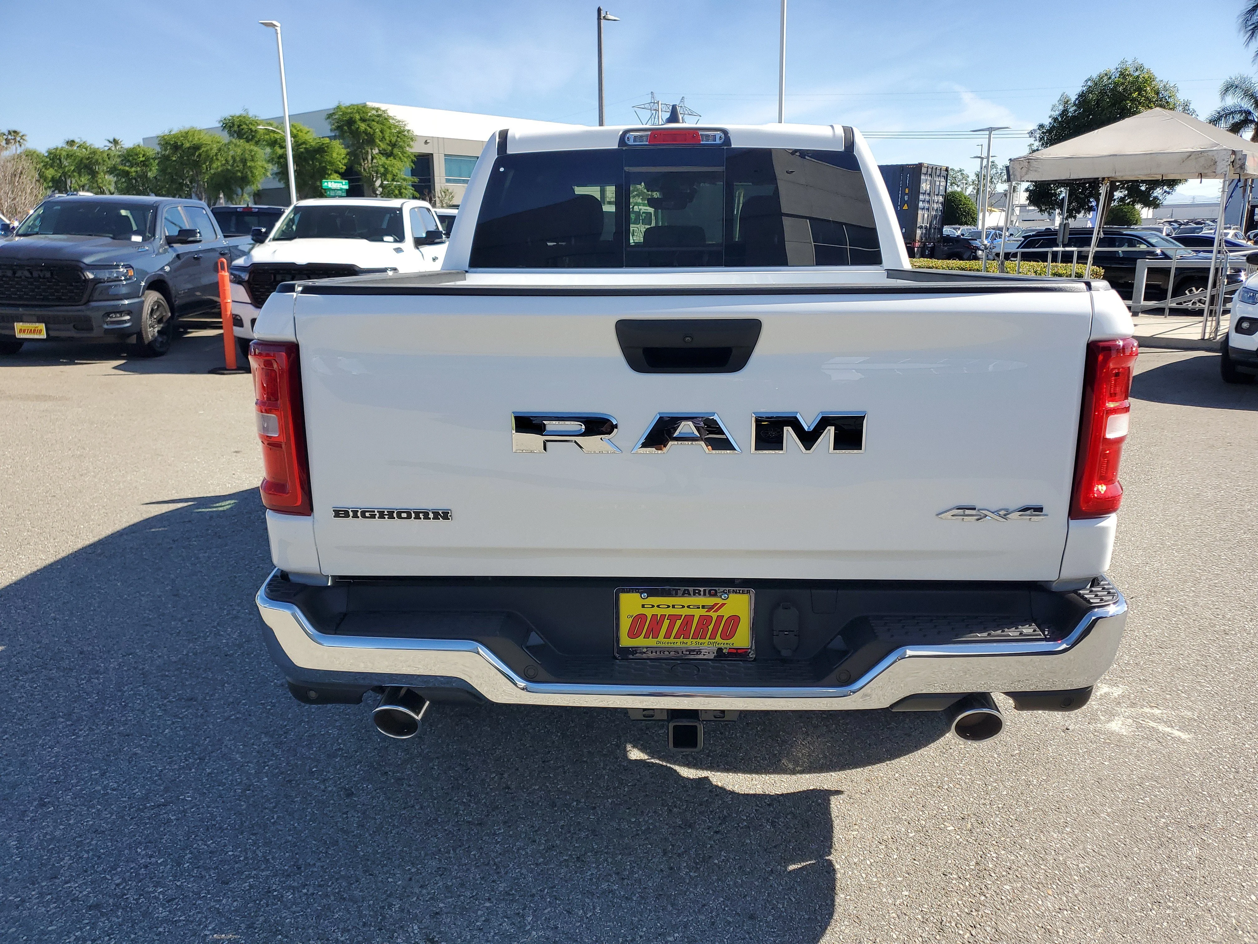 New 2026 Bright White Clearcoat RAM Big Horn/Lone Star image 4