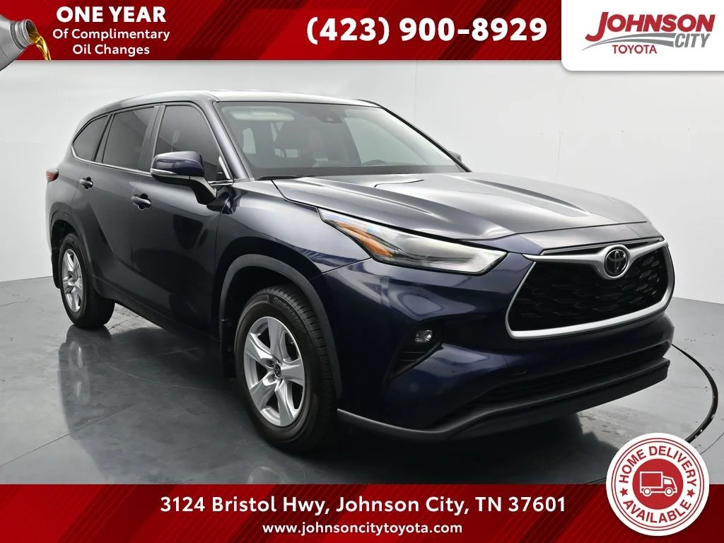 Used 2023 Blue Toyota LE image 1