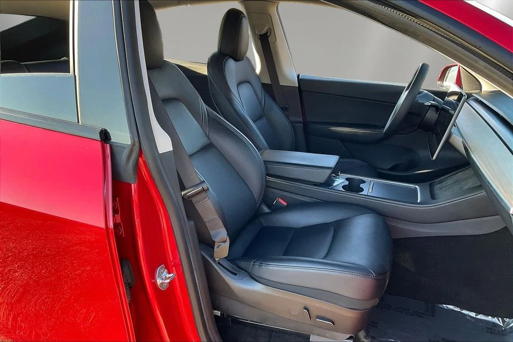 Used 2021 Red Multi-Coat Tesla Performance image 28