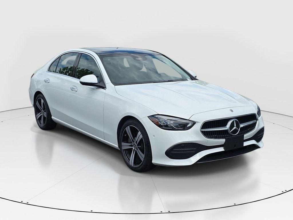 Certified Used 2025 White Mercedes-Benz C 300 image 3