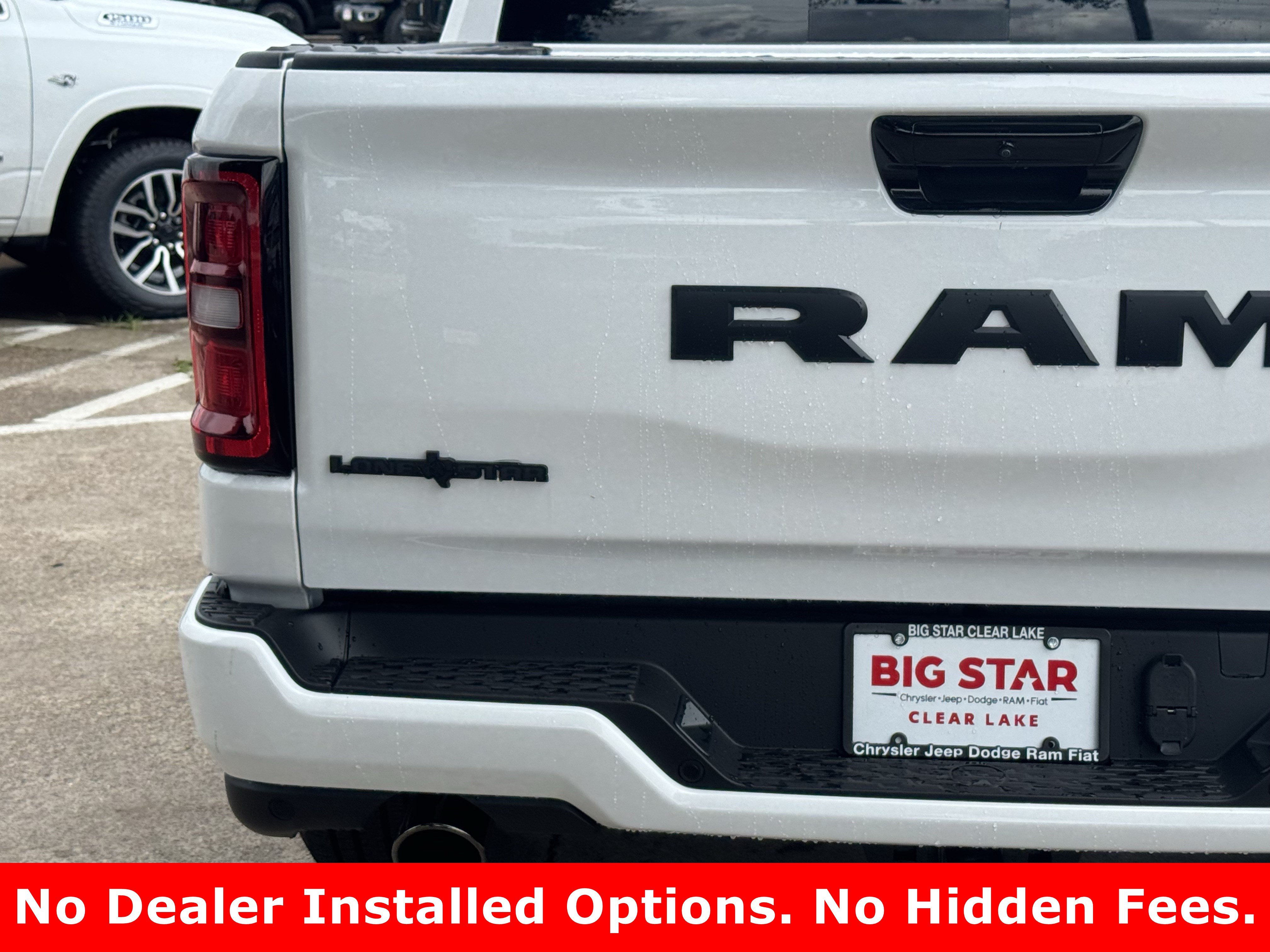 New 2026 Bright White Clearcoat RAM Lone Star image 10