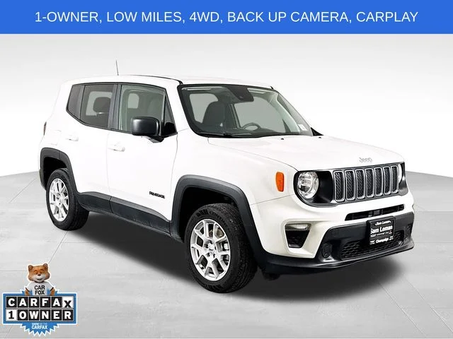 Used 2023 White Jeep Latitude image 1