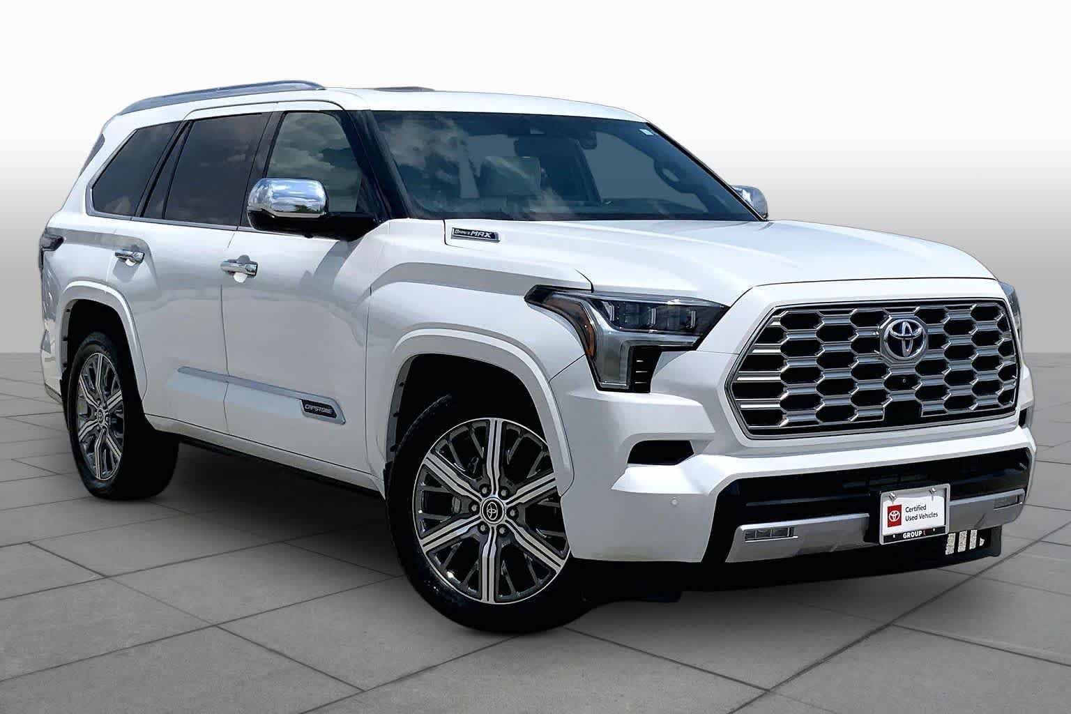 Used 2023 Wind Chill Pearl Toyota Capstone image 3