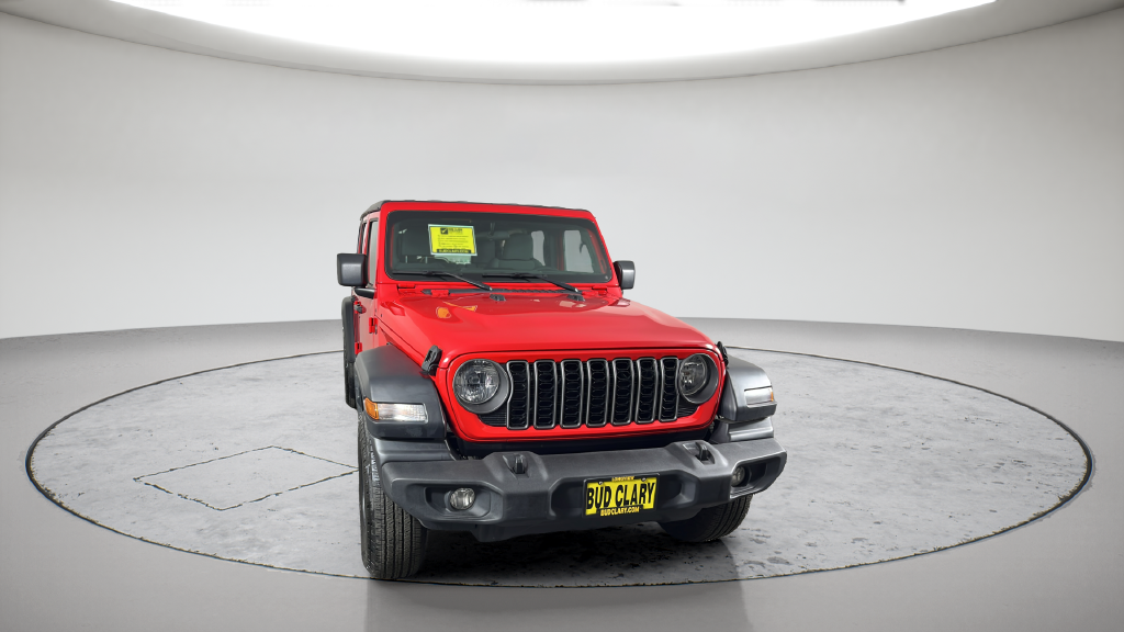 Used 2024 Red Clearcoat Jeep Sport image 4